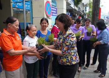 PHƯỜNG BẾN THÀNH RA MẮT CÔNG TRÌNH “BẾN THÀNH MUÔN SẮC HOA – ĐIỂM HẸN SẮC MÀU ĐƯỜNG BÙI THỊ XUÂN”
