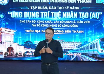 PHƯỜNG BẾN THÀNH TẬP HUẤN, ĐÀO TẠO KỸ NĂNG ỨNG DỤNG TRÍ TUỆ NHÂN TẠO (AI) CHO CÔNG CHỨC, CÁN BỘ QUẢN LÝ