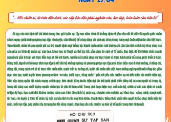 HỌC BÁC LÒNG TA TRONG SÁNG HƠN!