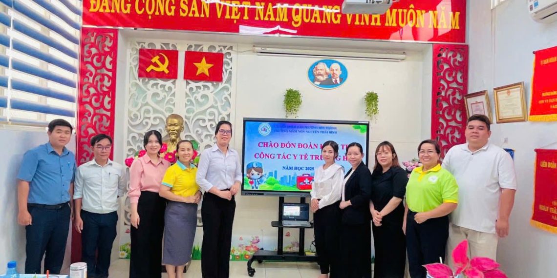 TRẠM Y TẾ PHỪƠNG BẾN THÀNH KIỂM TRA, ĐÁNH GIÁ CÔNG TÁC Y TẾ TRỪƠNG HỌC NĂM HỌC 2025 – 2026