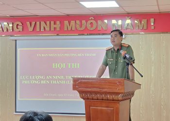 HỘI THI LỰC LƯỢNG THAM GIA BẢO VỆ ANTT Ở CƠ SỞ GIỎI – PHƯỜNG BẾN THÀNH LẦN THỨ I NĂM 2026