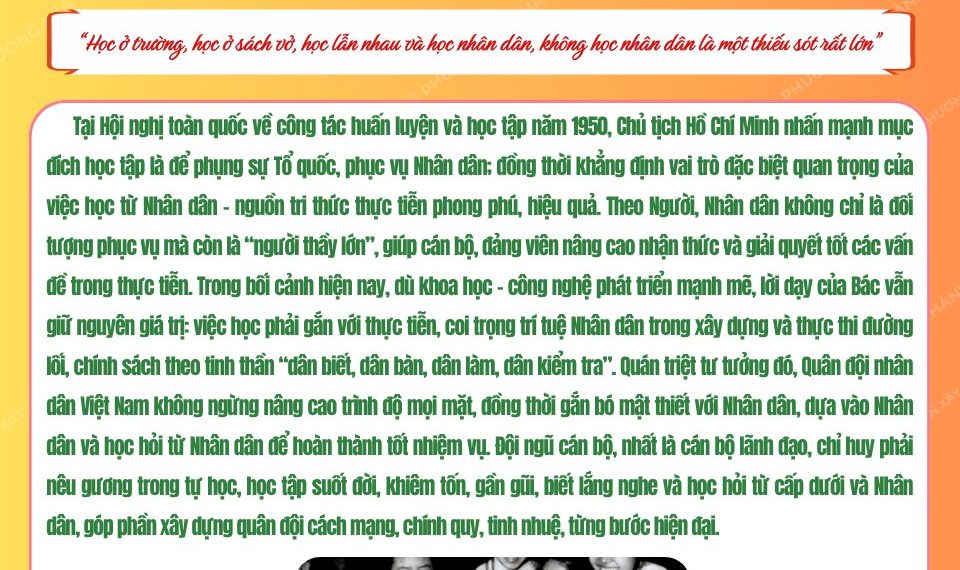 HỌC BÁC LÒNG TA TRONG SÁNG HƠN!