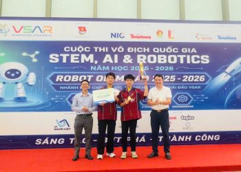 CHÚC MỪNG CHIẾN THẮNG RỰC RỠ TẠI VNV ROBOTICS CHALLENGE 2026 CỦA HỌC SINH TRƯỜNG THCS NGUYỄN DU