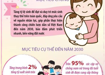 PHẤN ĐẤU TĂNG TỔNG TỶ SUẤT SINH TRUNG BÌNH 2% MỖI NĂM TRÊN CẢ NƯỚC
