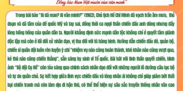 HỌC BÁC LÒNG TA TRONG SÁNG HƠN!