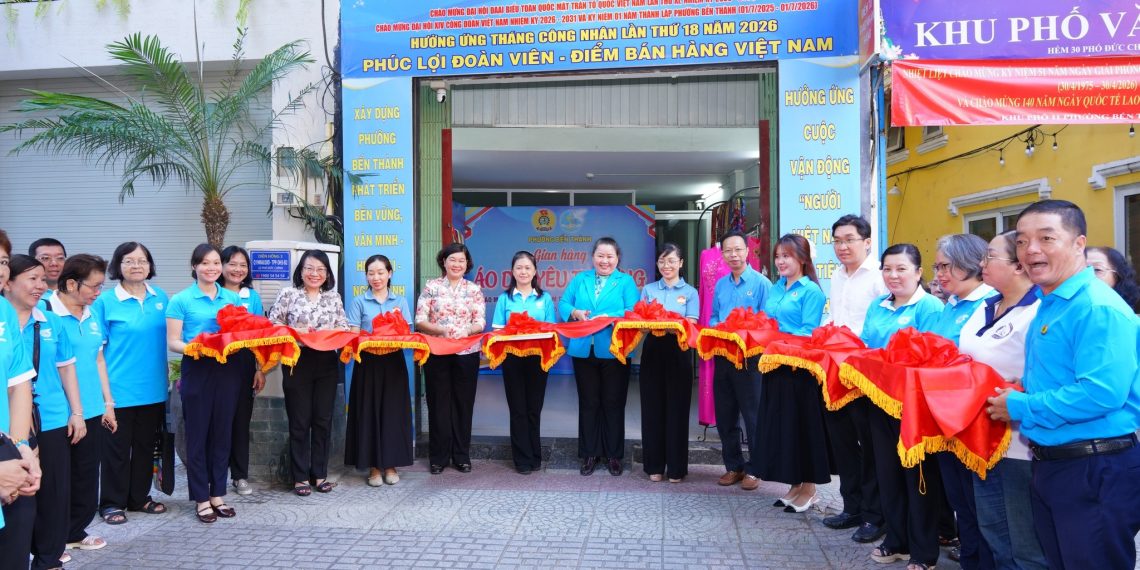 PHƯỜNG BẾN THÀNH KHAI MẠC THÁNG CÔNG NHÂN VÀ HƯỞNG ỨNG THÁNG HÀNH ĐỘNG VỀ AN TOÀN VỆ SINH LAO ĐỘNG NĂM 2026