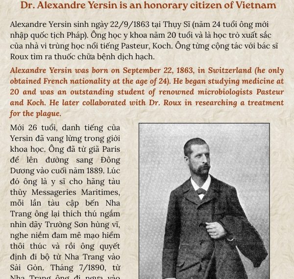 ĐIỂM HẸN DI SẢN – DẤU ẤN TÊN ĐƯỜNG] Khai xuân truyền thống – Hào khí anh hùng -ALEXANDRE YERSIN-