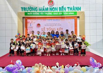 TRƯỜNG MẦM NON BẾN THÀNH RỘN RÀNG TỔ CHỨC LỄ TỔNG KẾT VÀ PHÁT THƯỞNG KHỐI NHÀ TRẺ, MẦM VÀ CHỒI NĂM HỌC 2025 – 2026