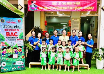 TRƯỜNG MẦM NON TUỔI HỒNG TỔ CHỨC NGÀY HỘI “CHÀO MỪNG 136 NĂM NGÀY SINH NHẬT BÁC HỒ 19/5/1890 – 19/5/2026”