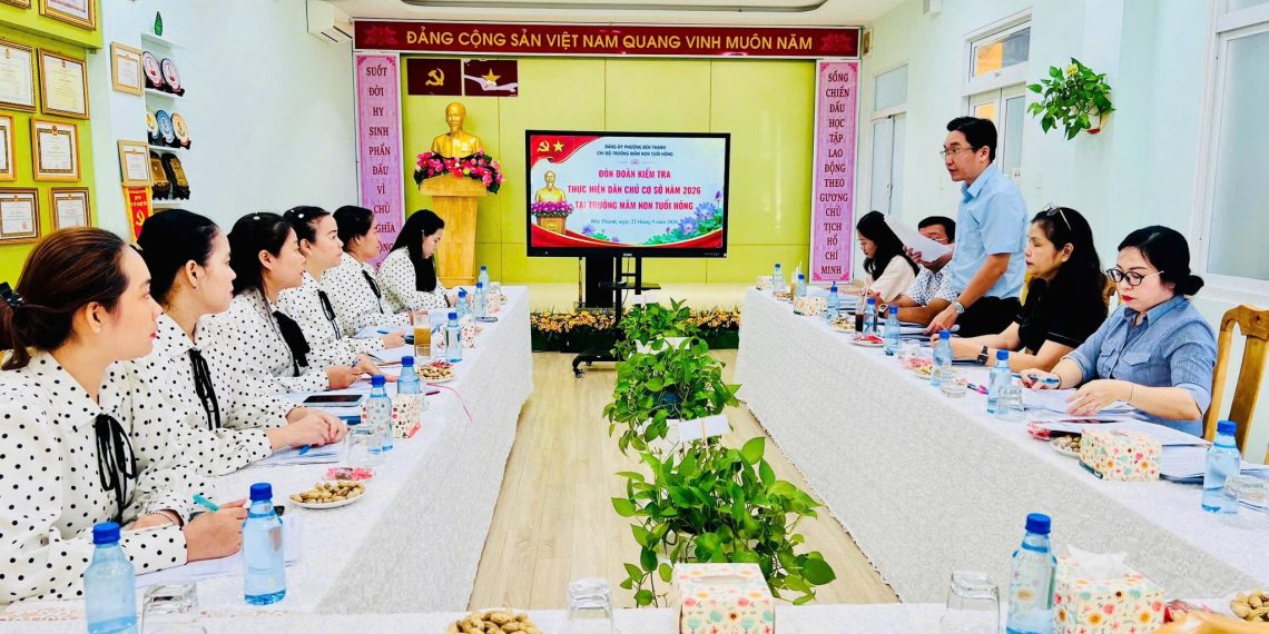 PHƯỜNG BẾN THÀNH KIỂM TRA VIỆC XÂY DỰNG VÀ THỰC HIỆN DÂN CHỦ Ở CƠ SỞ NĂM 2026