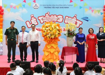 TRƯỜNG TIỂU HỌC KHAI MINH PHƯỜNG BẾN THÀNH RỘN RÀNG TỔNG KẾT NĂM HỌC 2025 – 2026