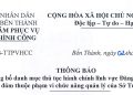 Thông báo về việc niêm yết danh mục thủ tục hành chính áp dụng dịch vụ công trực tuyến thực hiện mức thu lệ phí bằng 0 đồng theo Nghị quyết số 411/NQ-HĐND ngày 29/9/2025 của HĐND Thành phố Hồ Chí Minh