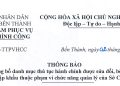 Thông báo về việc niêm yết danh mục thủ tục hành chính áp dụng dịch vụ công trực tuyến thực hiện mức thu lệ phí bằng 0 đồng theo Nghị quyết số 411/NQ-HĐND ngày 29/9/2025 của HĐND Thành phố Hồ Chí Minh