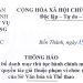 Thông báo về việc niêm yết danh mục thủ tục hành chính áp dụng dịch vụ công trực tuyến thực hiện mức thu lệ phí bằng 0 đồng theo Nghị quyết số 411/NQ-HĐND ngày 29/9/2025 của HĐND Thành phố Hồ Chí Minh
