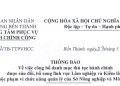 Thông báo về việc công bố danh mục thủ tục hành chính được sửa đổi, bỗ sung lĩnh vực Lâm nghiệp và Kiểm lâm thuộc phạm vi chức năng quản lý của Sở Nông nghiệp và Môi trường