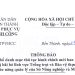 Thông báo về việc công bố danh mục thủ tục hành chính được sửa đổi, bỗ sung lĩnh vực Lâm nghiệp và Kiểm lâm thuộc phạm vi chức năng quản lý của Sở Nông nghiệp và Môi trường