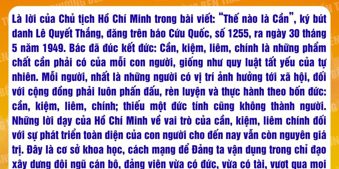HỌC BÁC LÒNG TA TRONG SÁNG HƠN!
