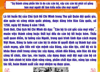 HỌC BÁC LÒNG TA TRONG SÁNG HƠN!