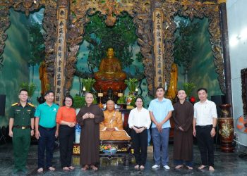 LÃNH ĐẠO PHƯỜNG BẾN THÀNH CHÚC MỪNG CÁC CƠ SỞ PHẬT GIÁO NHÂN ĐẠI LỄ PHẬT ĐẢN VÀ AN CƯ KIẾT HẠ
