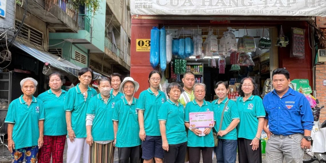 KHU PHỐ 17 PHƯỜNG BẾN THÀNH THỰC HIỆN CÔNG TRÌNH NGHĨA TÌNH KHU PHỐ
