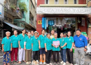 KHU PHỐ 17 PHƯỜNG BẾN THÀNH THỰC HIỆN CÔNG TRÌNH NGHĨA TÌNH KHU PHỐ