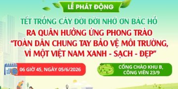 LỄ RA QUÂN HƯỞNG ỨNG PHONG TRÀO TOÀN DÂN CHUNG TAY BẢO VỆ MÔI TRƯỜNG, VÌ MỘT VIỆT NAM XANH – SẠCH – ĐẸP” TRÊN ĐỊA BÀN PHƯỜNG BẾN THÀNH