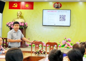 PHƯỜNG BẾN THÀNH TỔ CHỨC TẬP HUẤN CHO CỘNG TÁC VIÊN SỨC KHỎE VỀ PHÒNG, CHỐNG TÁC HẠI CỦA RƯỢU, BIA