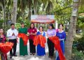 KHỐI THI ĐUA 1 PHƯỜNG BẾN THÀNH TRAO CẦU NÔNG THÔN MỚI TẠI XÃ TÂN THÀNH BÌNH TỈNH VĨNH LONG
