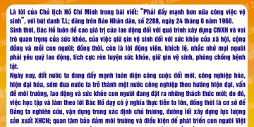 HỌC BÁC LÒNG TA TRONG SÁNG HƠN!