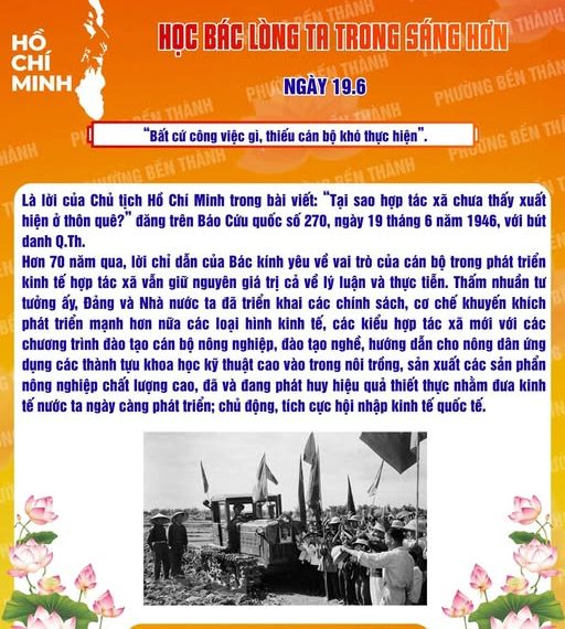 HỌC BÁC LÒNG TA TRONG SÁNG HƠN!