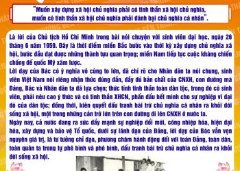 HỌC BÁC LÒNG TA TRONG SÁNG HƠN!