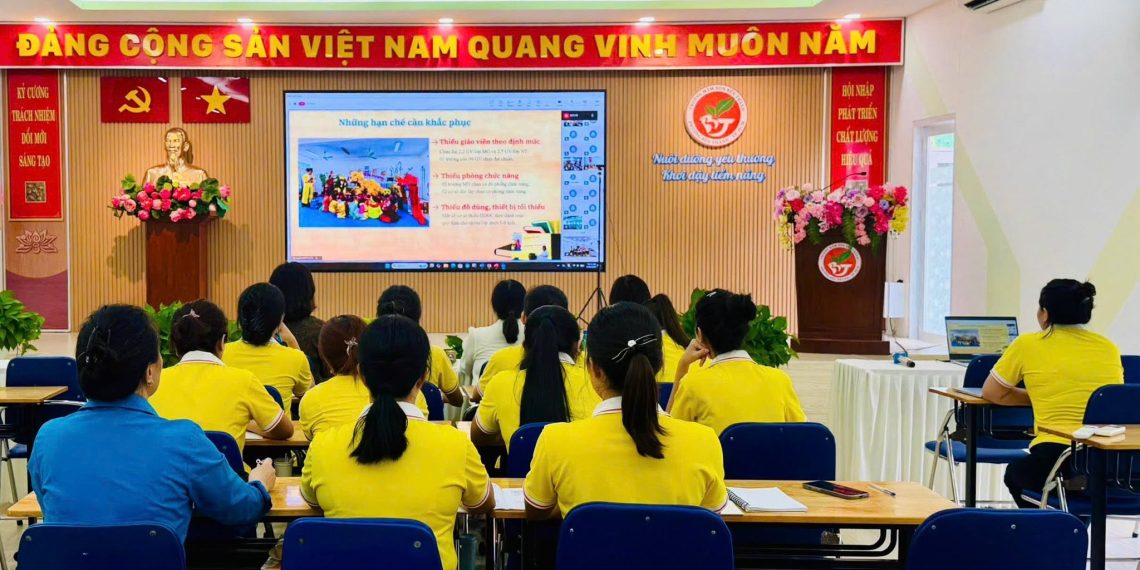 Trường Mầm non Bến Thành tham gia Hội nghị triển khai Chương trình Giáo dục mầm non thí điểm năm học 2026 – 2027 do Bộ Giáo dục và Đào tạo tổ chức