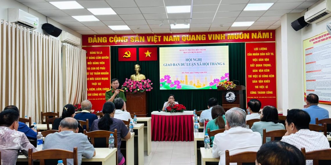 HỘI NGHỊ GIAO BAN DƯ LUẬN XÃ HỘI THÁNG 6 NĂM 2026