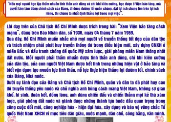 HỌC BÁC LÒNG TA TRONG SÁNG HƠN!
