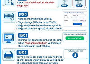 HƯỚNG DẪN PHỤ HUYNH XÁC NHẬN THÔNG TIN NHẬP HỌC TRỰC TUYẾN
