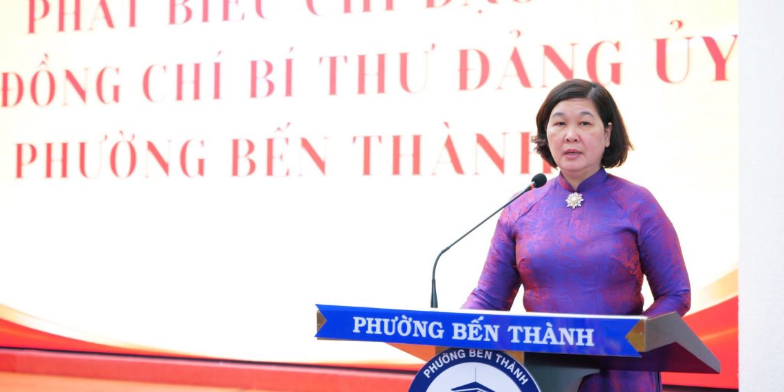 PHƯỜNG BẾN THÀNH CÔNG BỐ CÁC QUYẾT ĐỊNH VỀ SẮP XẾP, CHIA TÁCH, SÁP NHẬP, ĐỔI TÊN KHU PHỐ