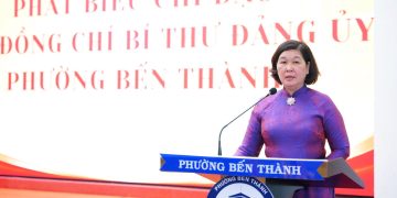 PHƯỜNG BẾN THÀNH CÔNG BỐ CÁC QUYẾT ĐỊNH VỀ SẮP XẾP, CHIA TÁCH, SÁP NHẬP, ĐỔI TÊN KHU PHỐ