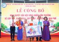 PHƯỜNG BẾN THÀNH CÔNG BỐ NGHỊ QUYẾT SẮP XẾP, THÀNH LẬP 17 KHU PHỐ MỚI