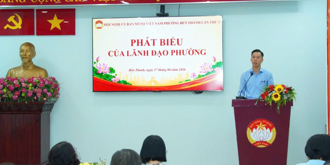 HỘI NGHỊ ỦY BAN MTTQ VIỆT NAM PHƯỜNG BẾN THÀNH LẦN THỨ 3