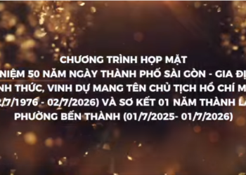 TRAILER TỔ CHỨC CÁC HOẠT ĐỘNG KỶ NIỆM 50 NĂM NGÀY THÀNH PHỐ SÀI GÒN – GIA ĐỊNH CHÍNH THỨC, VINH DỰ MANG TÊN CHỦ TỊCH HỒ CHÍ MINH (02/7/1976 – 02/7/2026) VÀ SƠ KẾT 01 NĂM NGÀY THÀNH LẬP PHƯỜNG BẾN THÀNH (01/7/2025- 01/7/2026)